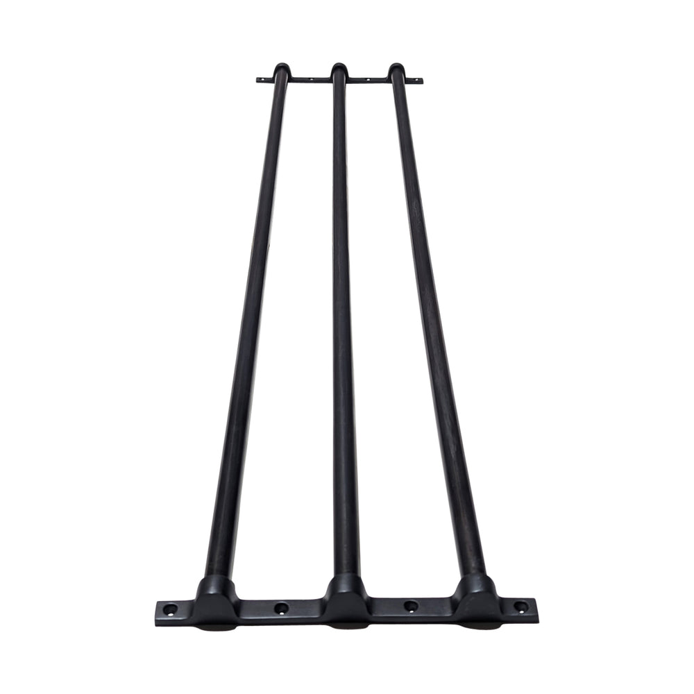 36 Inch Solid Brass Triple Push Bar (Oil Rubbed Bronze Finish) COPPER MOUNTAIN HARDWARE