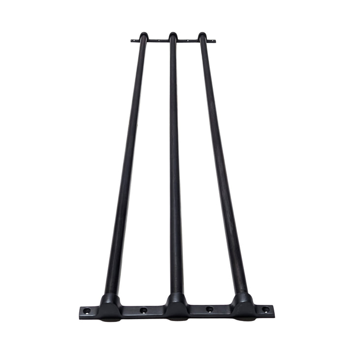 36 Inch Solid Brass Triple Push Bar (Oil Rubbed Bronze Finish) COPPER MOUNTAIN HARDWARE