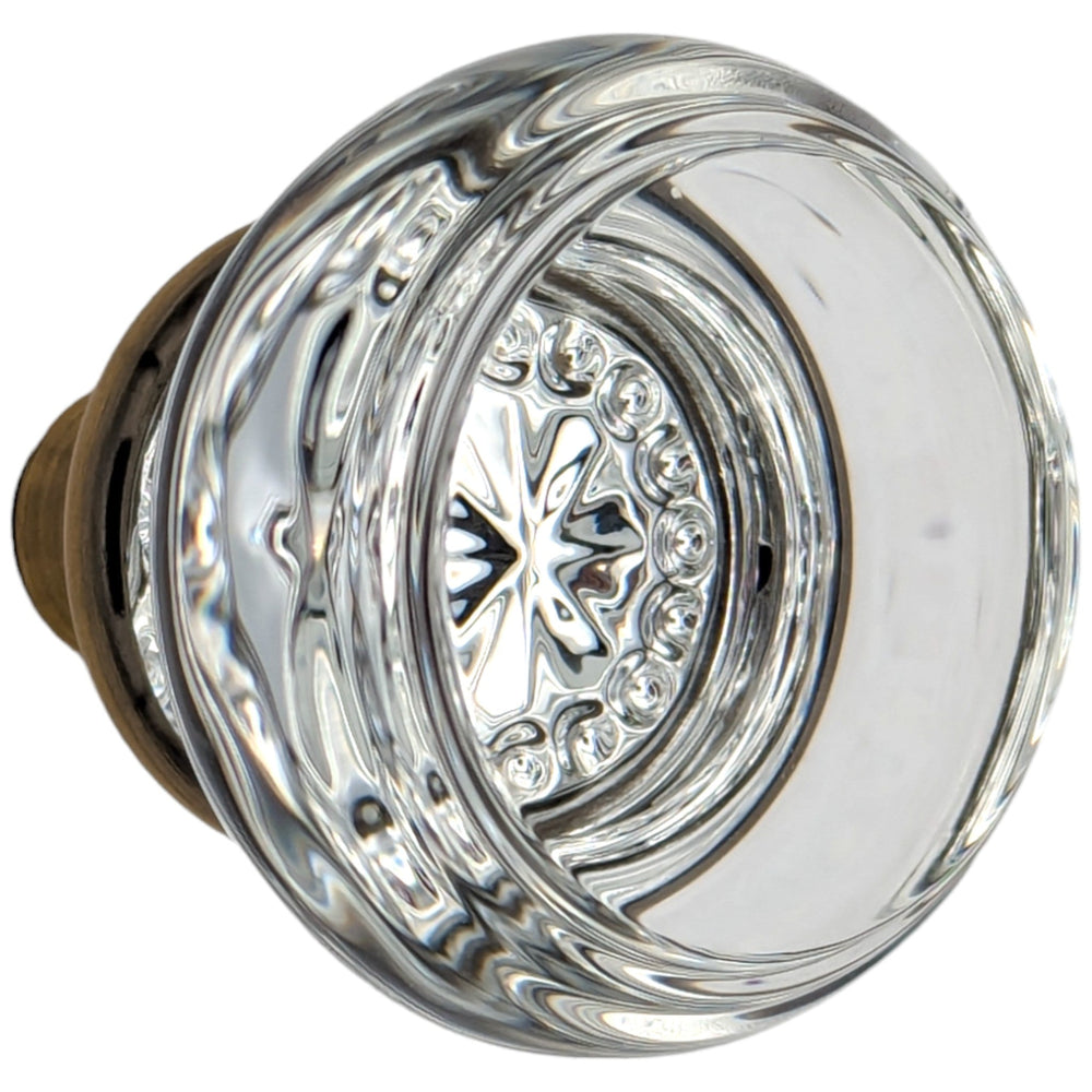Round Crystal Spare Door Knob Set (Several Finishes Available) COPPER MOUNTAIN HARDWARE