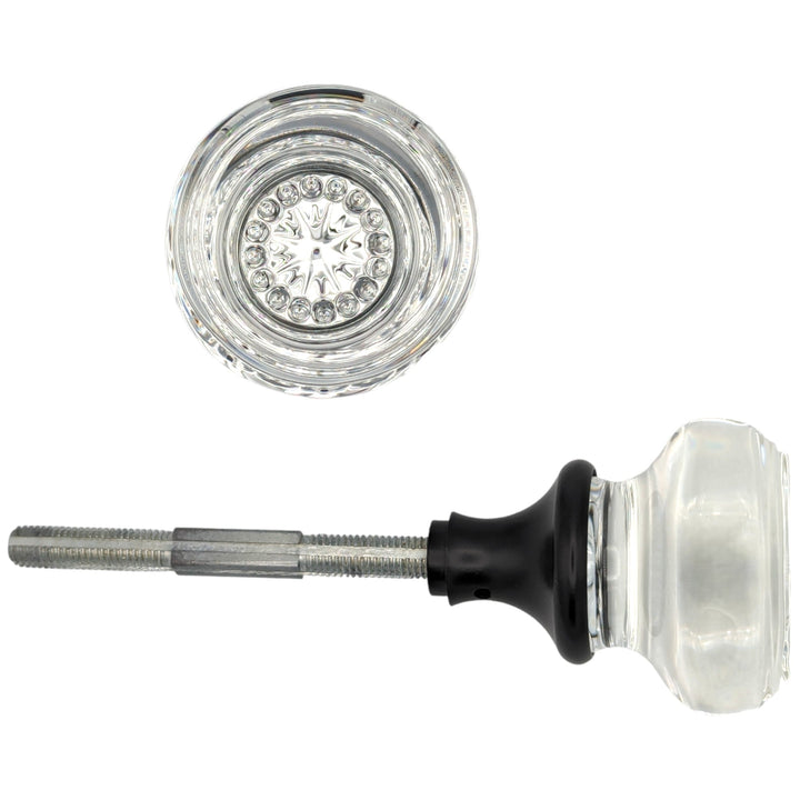 Round Crystal Spare Door Knob Set (Several Finishes Available) COPPER MOUNTAIN HARDWARE
