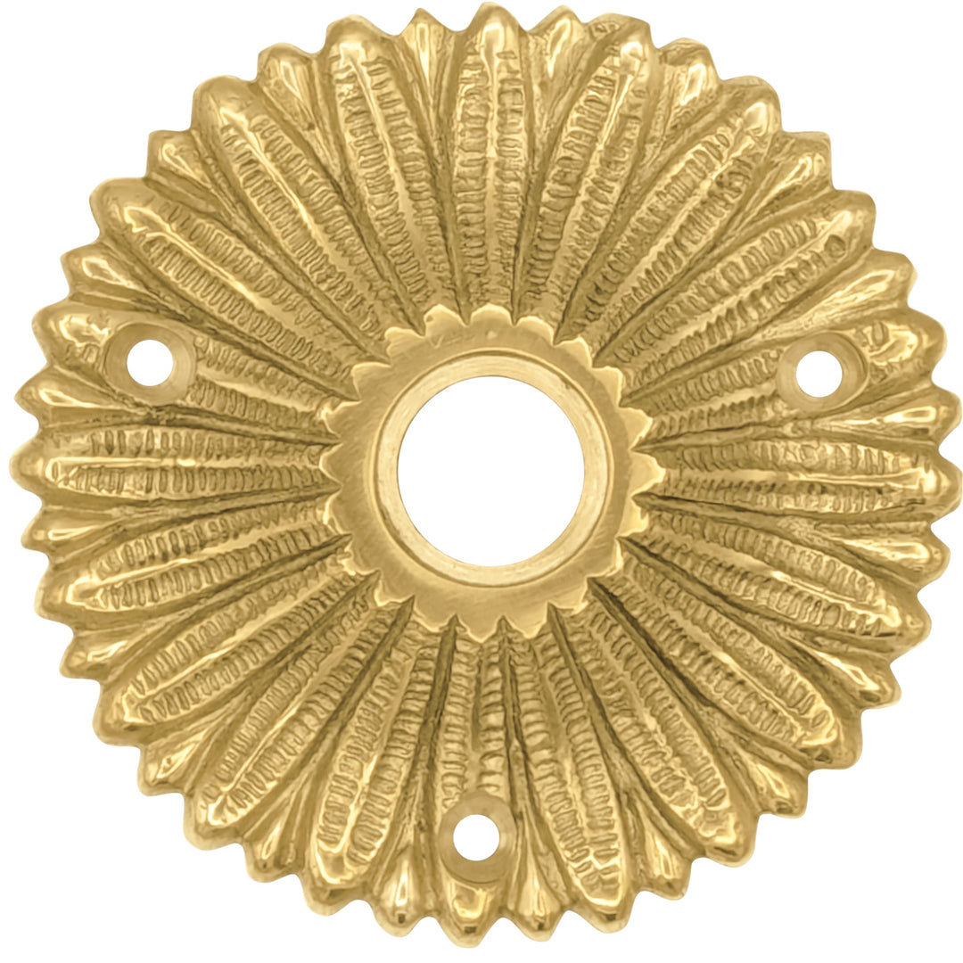 French Provincial Solid Brass Rosette (Several Finishes Available) COPPER MOUNTAIN HARDWARE