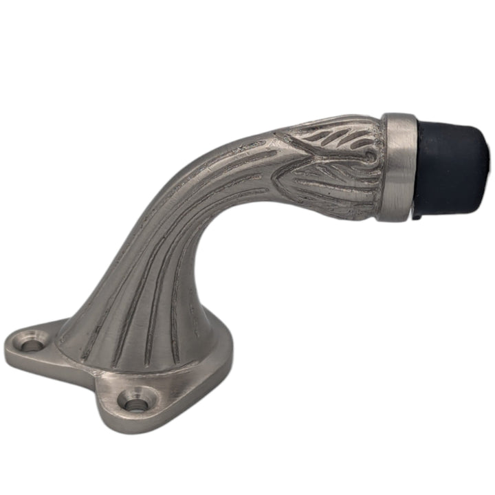 COPPER MOUNTAIN HARDWARE 3 Inch Solid Brass Floor Mounted Bumper Door Stop in Several Finishes