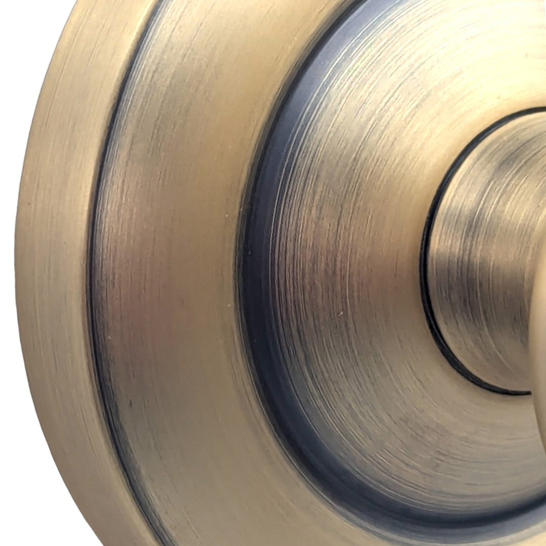  Magnifique Classic Door Set with Gray Porcelain Knobs (Several Finishes Available)