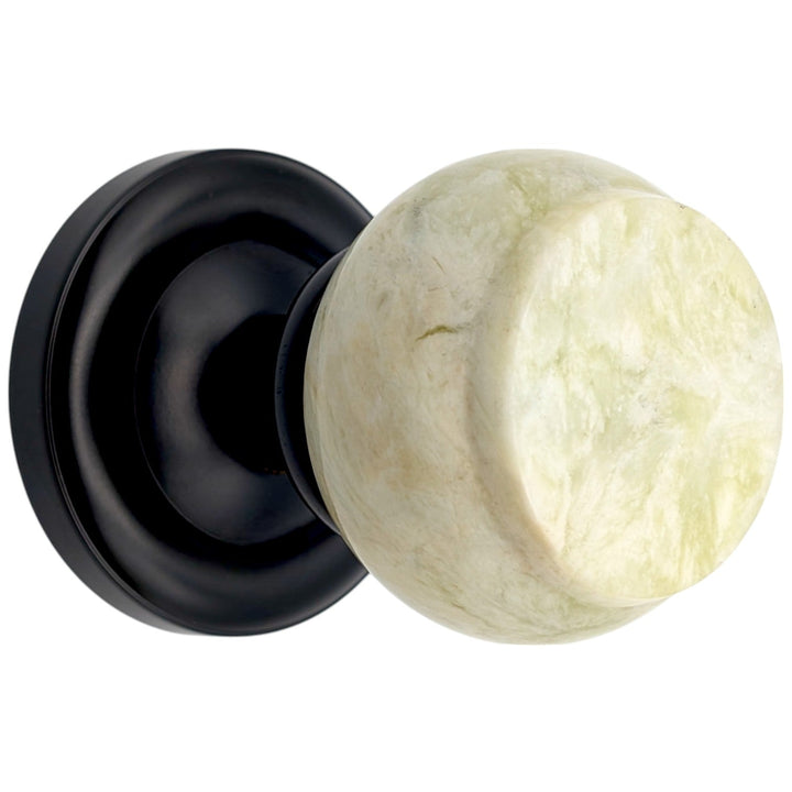  Magnifique™ Classic Door Set with Green Jade Knobs (Several Finishes Available)