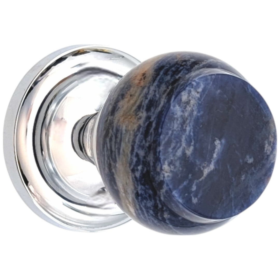 Magnifique® Classic Door Set with Royal Blue Knobs (Several Finishes Available)