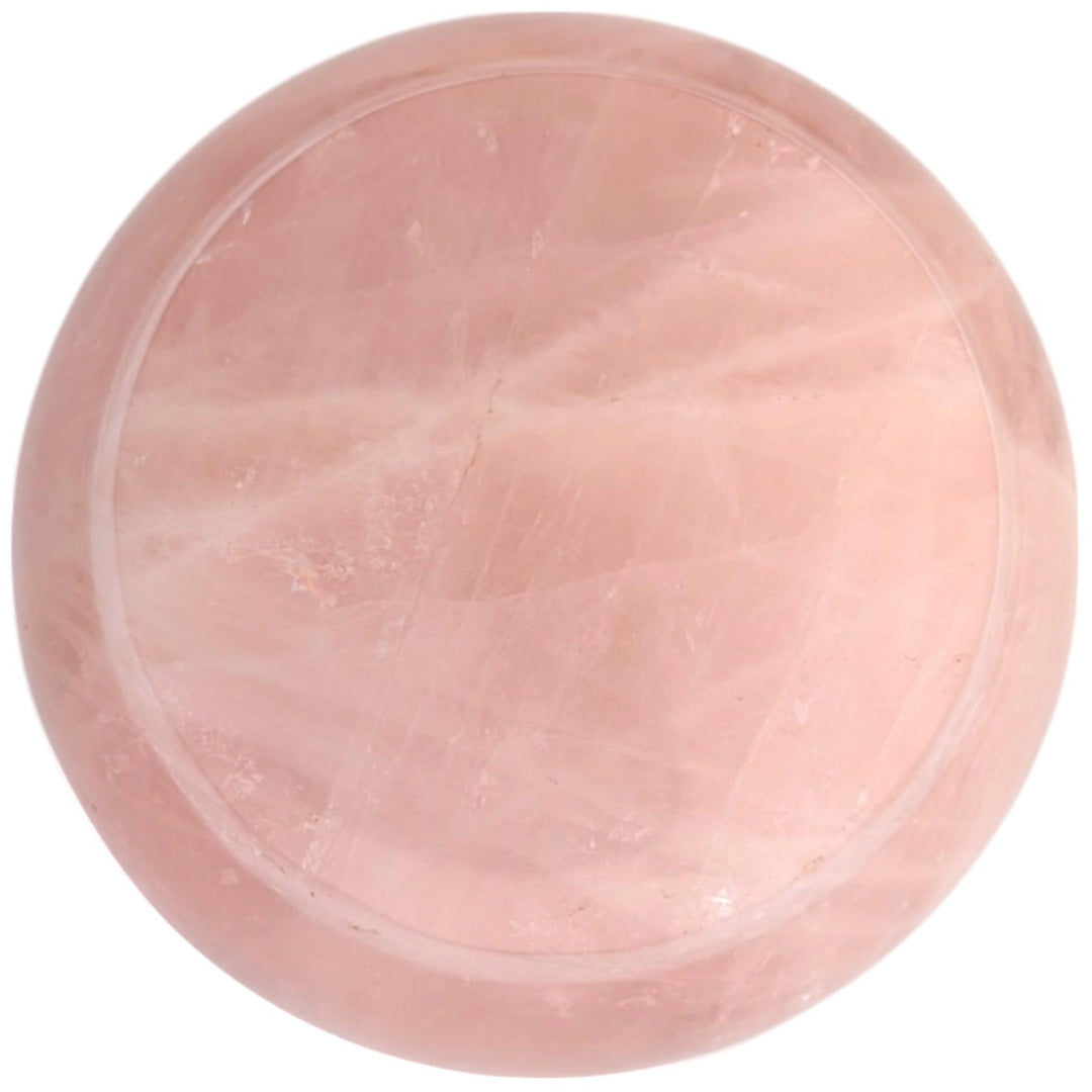 Magnifique® Classic Door Set with Rose Quartz Knobs (Several Finishes Available)