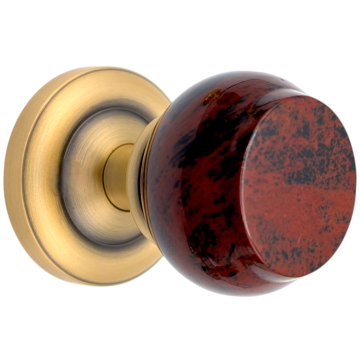  Magnifique™ Classic Door Set with Mahogany Obsidian Knobs (Several Finishes Available)