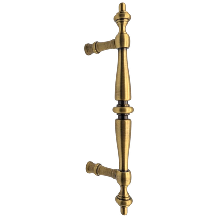 9 1/2 Inch Overall (5 3/4 Inch C-C) Solid Brass Classic Pull Victorian (Several Finishes Available)