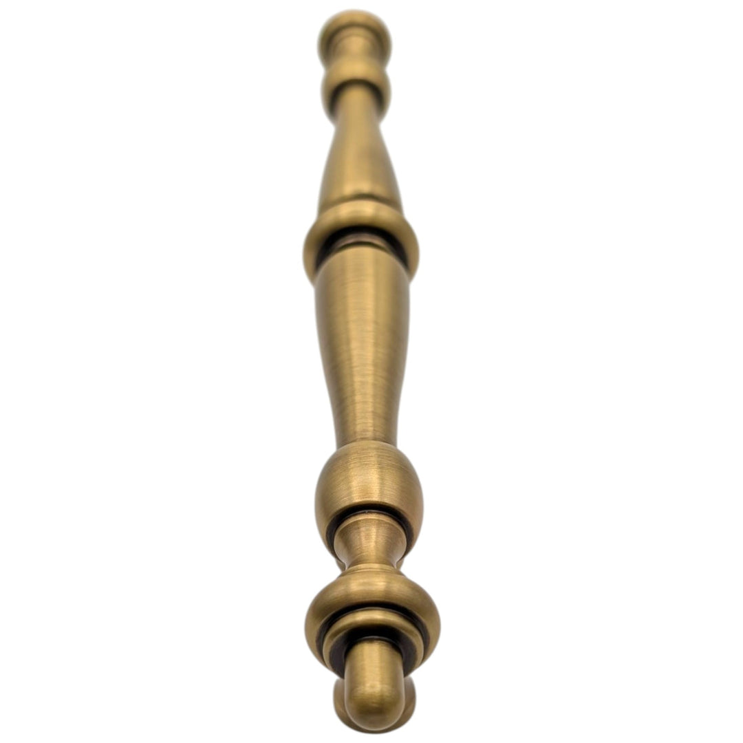 9 1/2 Inch Overall (5 3/4 Inch C-C) Solid Brass Classic Pull Victorian (Several Finishes Available)