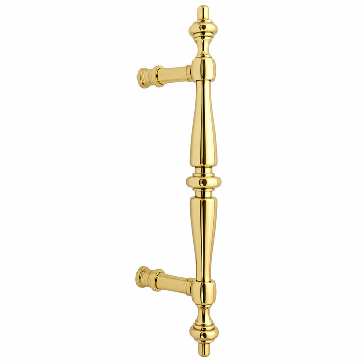 9 1/2 Inch Overall (5 3/4 Inch C-C) Solid Brass Classic Pull Victorian (Several Finishes Available)