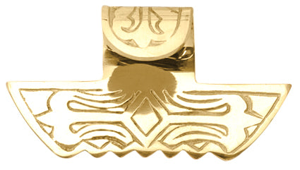 3 Inch Solid Brass Eastlake Sash Lift