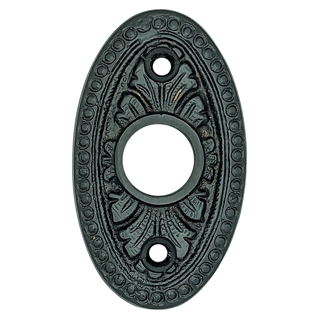 2 5/8 Inch Solid Brass Avalon Style Rosette (Oil Rubbed Bronze Finish) COPPER MOUNTAIN HARDWARE