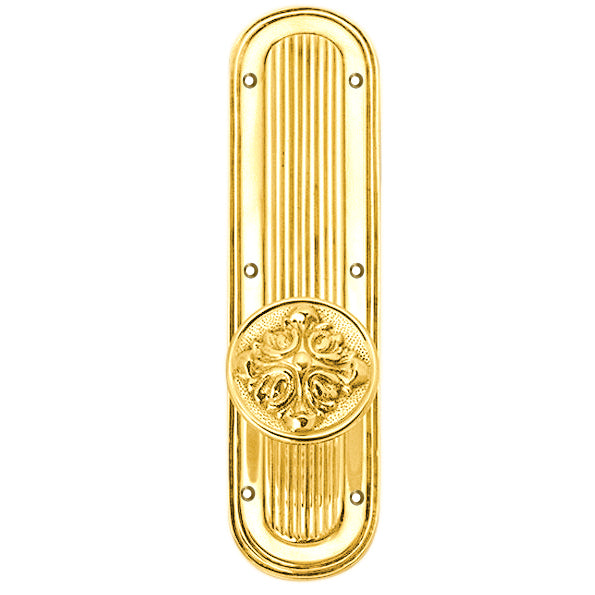 Romanesque Round Door Knob Set