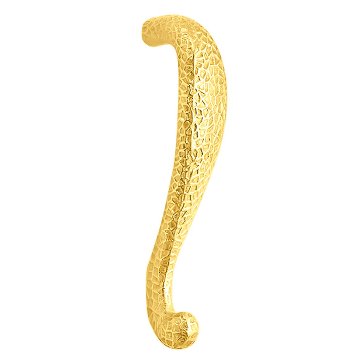 8 1/4 Inch Solid Brass Arts & Crafts Style Door Pull