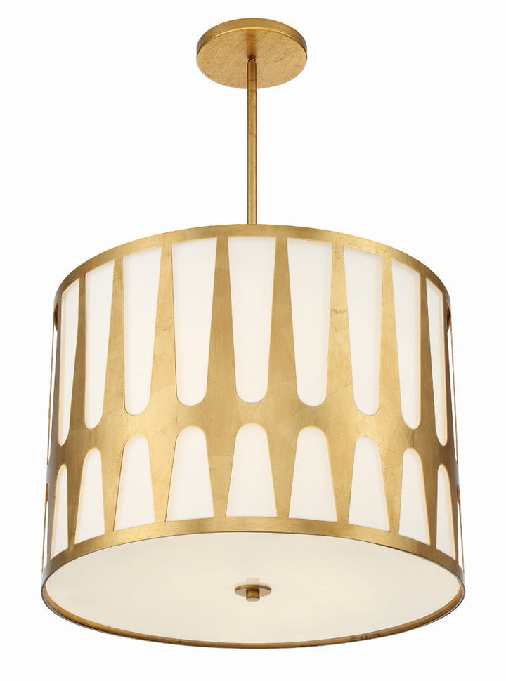 Crystorama Crystorama Royston 5 Light Antique Gold Chandelier