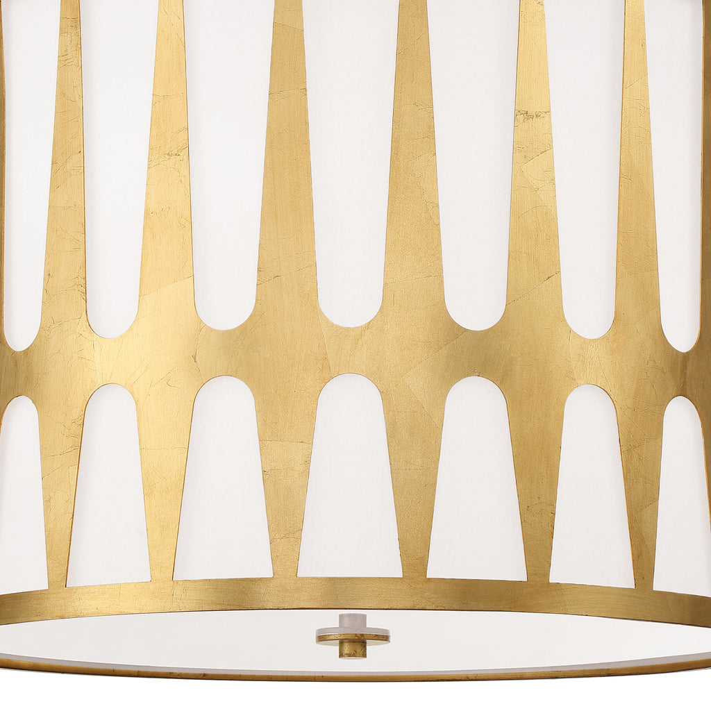 Crystorama Crystorama Royston 5 Light Antique Gold Chandelier