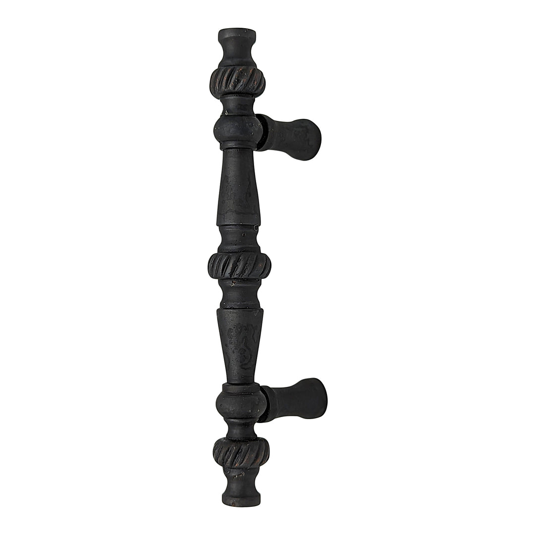 5 Inch Overall (3 Inch c-c) Solid Brass Georgian Roped Style Pull (Several Finishes Available)