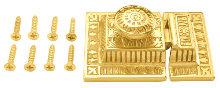 3 Inch Long Windsor Pattern Lost Wax Cast Cabinet Latch