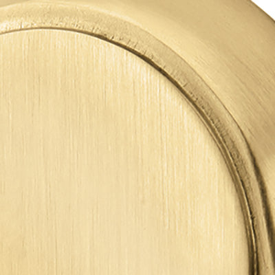 7 Inch Transitional Brass Towel Ring (Several Finishes Available) EMTEK