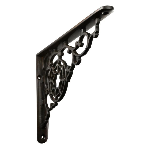 7 1/2 Inch Solid Brass Star Shape Shelf Bracket (Several Finishes Available)