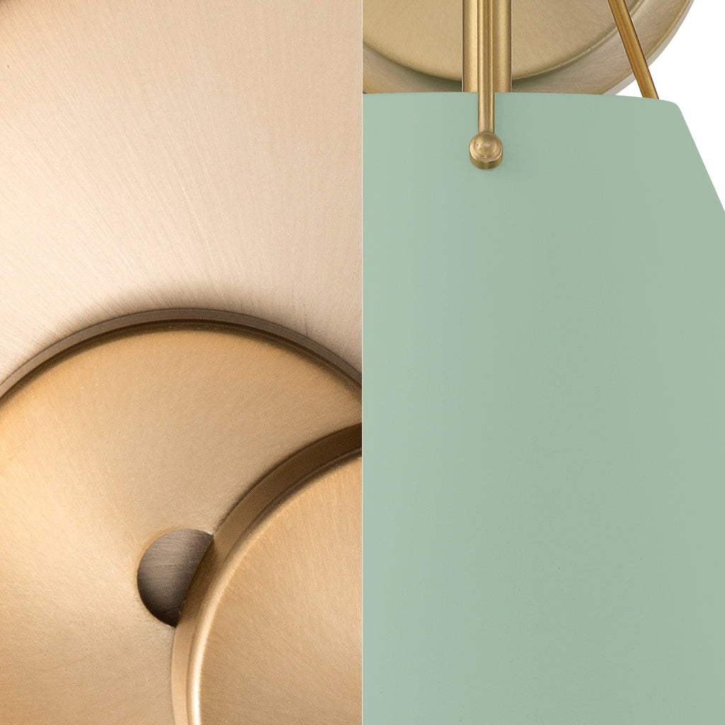 Crystorama Crystorama Xavier 2 Light Vibrant Gold + Green Chandelier