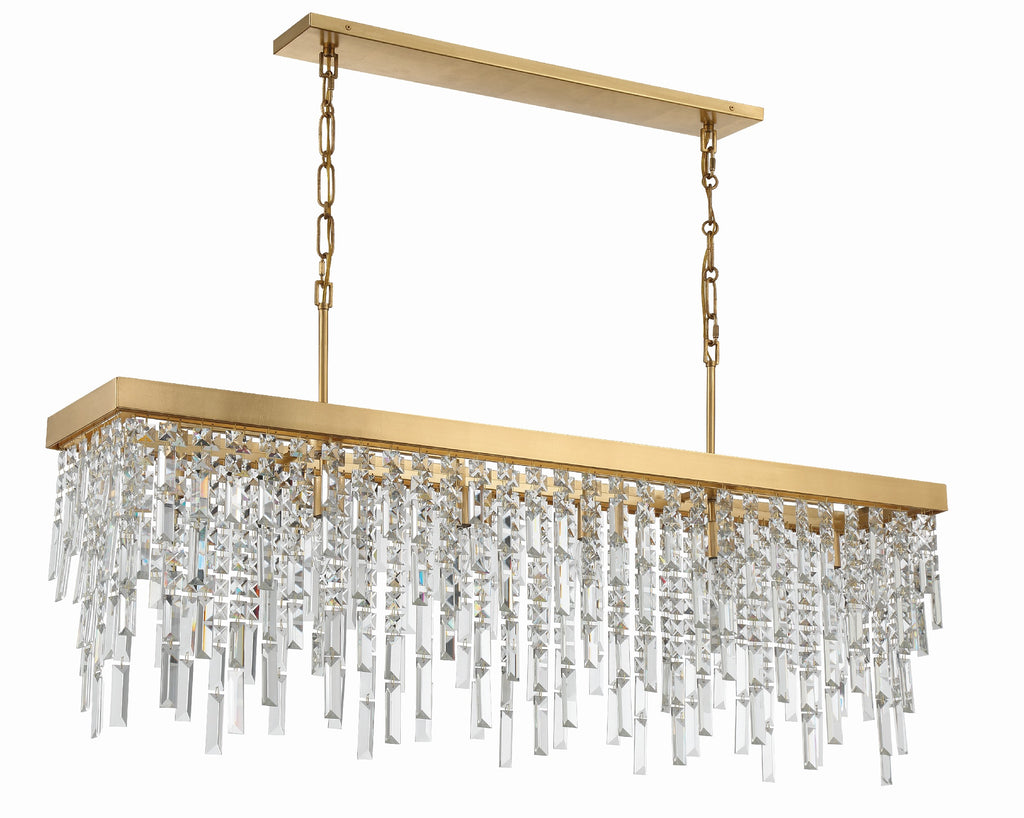 Crystorama Crystorama Winfield 6 Light Antique Gold Chandelier