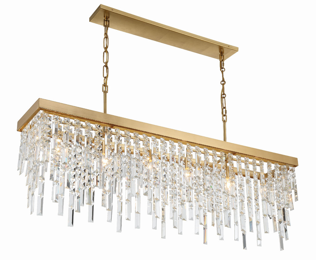 Crystorama Crystorama Winfield 6 Light Antique Gold Chandelier