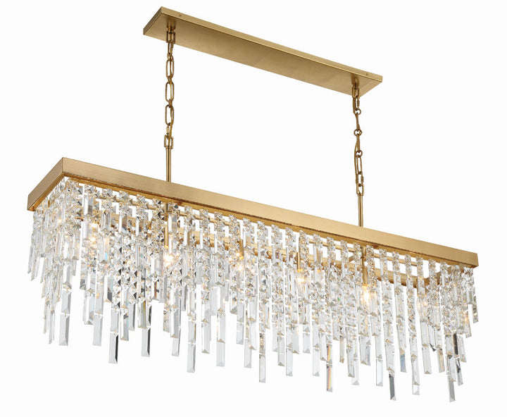 Crystorama Crystorama Winfield 6 Light Antique Gold Chandelier