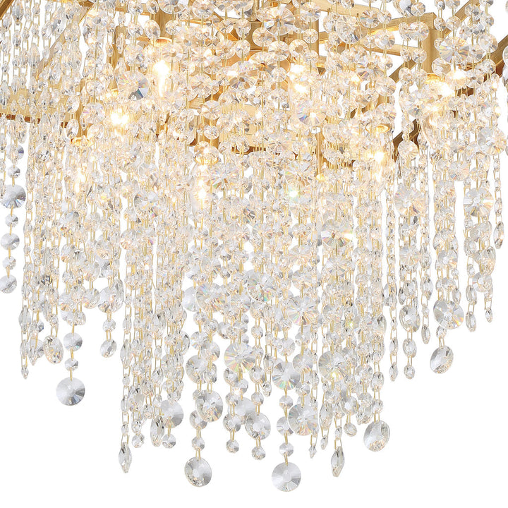 Crystorama Crystorama Winham 8 Light Antique Gold Chandelier