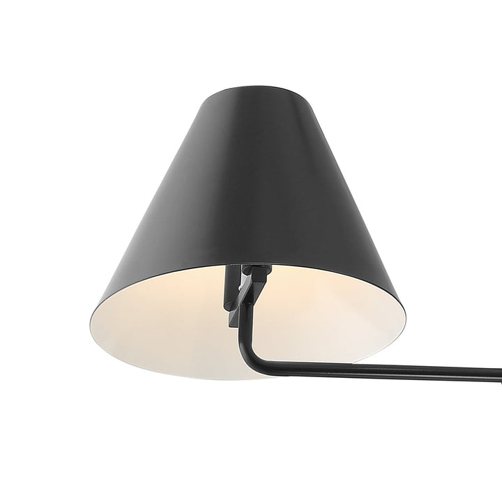 Crystorama Crystorama Xavier 4 Light Matte Black Chandelier