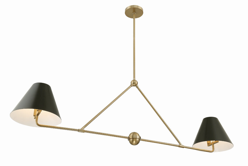 Crystorama Crystorama Xavier 4 Light Vibrant Gold Chandelier
