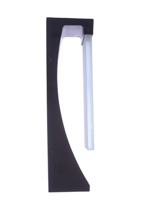 ##Antique Hardware## Vault 1 Light 15" LED Outdoor Wall Lantern in Midnight