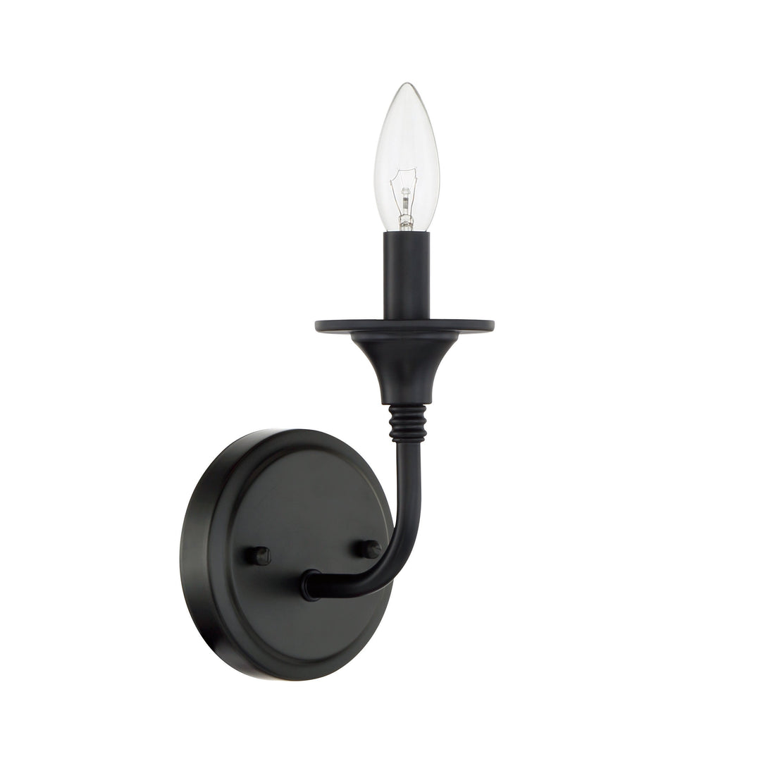 Jolenne 1 Light Wall Sconce in Flat Black CRAFTMADE