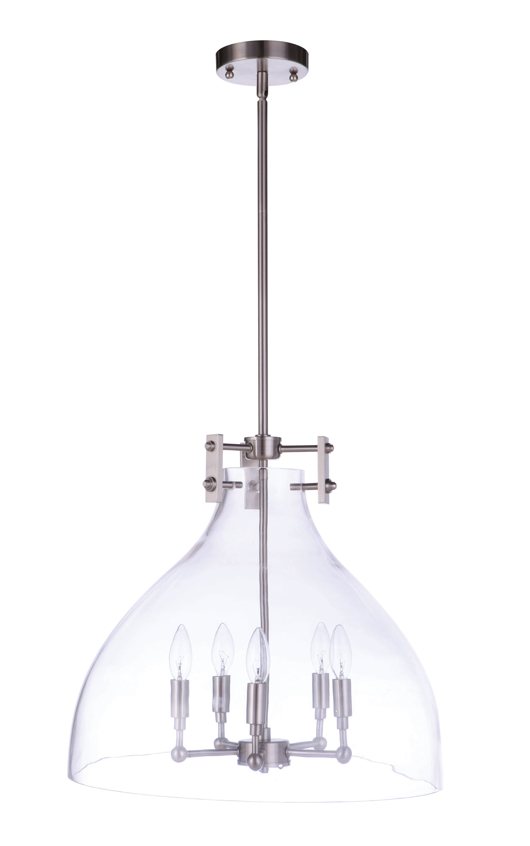 Chardonnay 5 Light Pendant in Brushed Polished Nickel CRAFTMADE