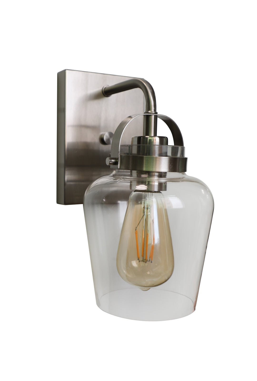 Trystan 1 Light Wall Sconce in Brushed Polished Nickel CRAFTMADE