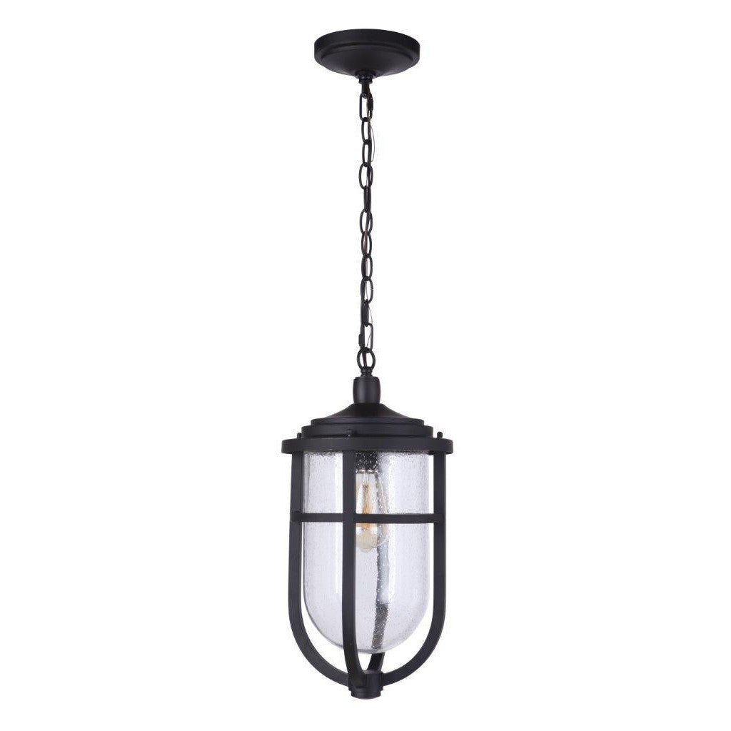 Voyage 1 Light Outdoor Pendant in Midnight CRAFTMADE