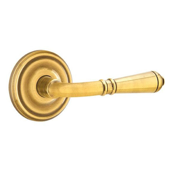 Emtek Solid Brass Turino Lever With Regular Rosette (Many Finishes Available) EMTEK