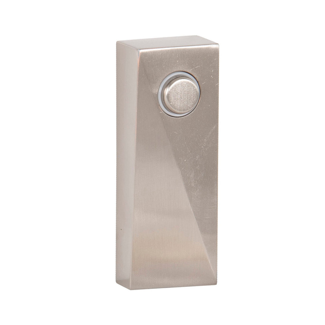 Surface Mount LED Lighted Push Button in Brushed Polished Nickel CRAFTMADE