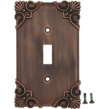 Corinthia Wall Plate (Antique Copper Finish) ANNE AT HOME