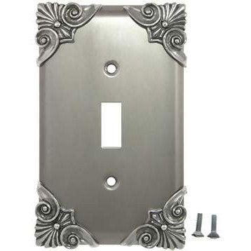 Corinthia Wall Plate (Bright Nickel Finish) ANNE AT HOME