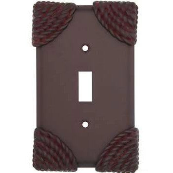 Roguery Ropes Wall Plate (Weathered Rust Finish) ANNE AT HOME