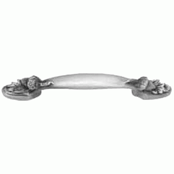 3 Inch (3 Inch c-c) Solid Pewter Pull: Acorn Pull Satin Pewter Finish ACORN MANUFACTURING