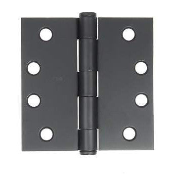 4 Inch by 4 Inch Butt Hinge (Forged Black Iron) ACORN MANUFACTURING