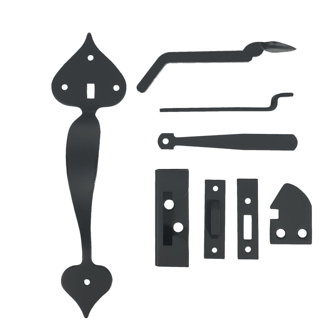 Early American Passage Rim Latch (In Swing or Out Swing Doors) COPPER MOUNTAIN HARDWARE
