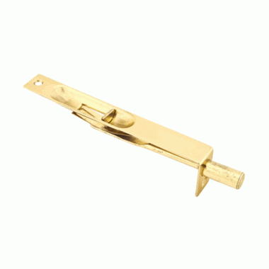 Solid Brass Mortised Flush Bolt (Polished Brass Finish) EMTEK