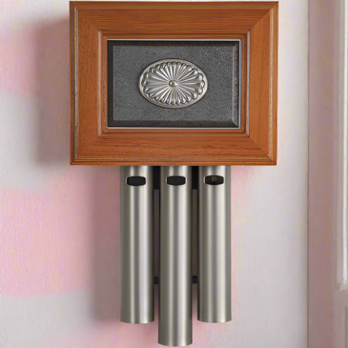 Westminster Decorative 3 Tube Short Chime in Pewter CRAFTMADE