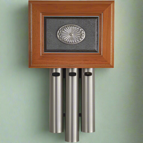 Westminster Decorative 3 Tube Short Chime in Pewter CRAFTMADE