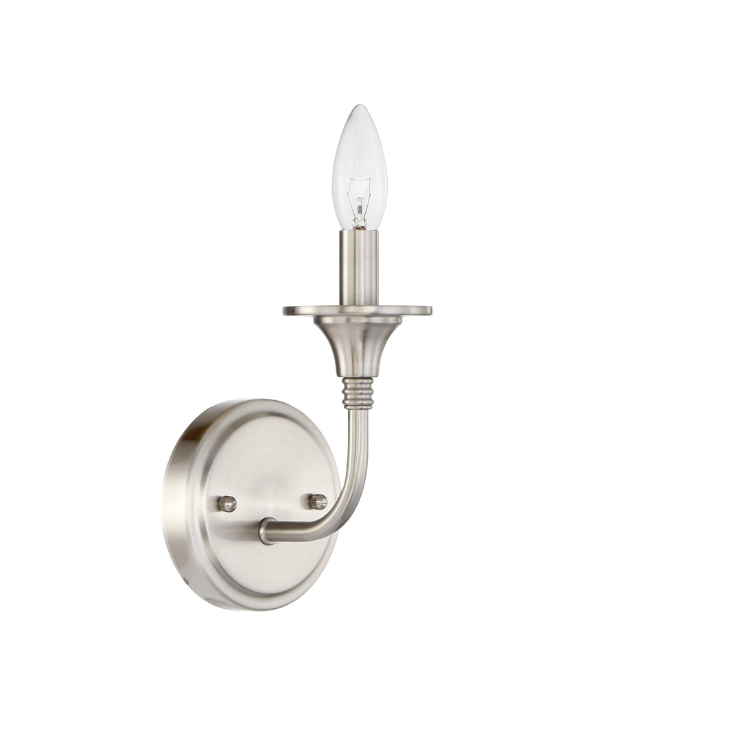 Jolenne 1 Light Wall Sconce in Brushed Polished Nickel CRAFTMADE