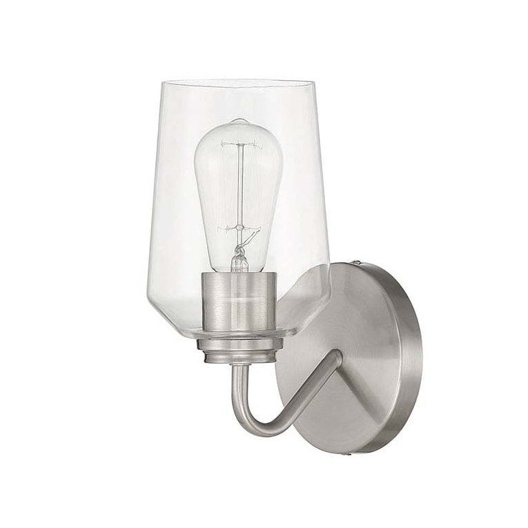 Shayna 1 Light Wall Sconce in Brushed Polished Nickel CRAFTMADE