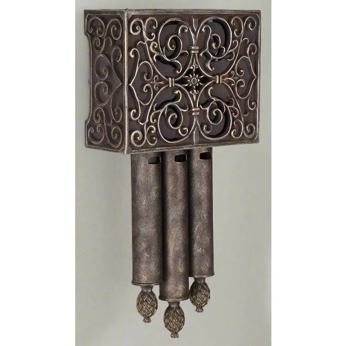 Westminster Carved Short Chime in Hand Painted Renaissance Crackle CRAFTMADE